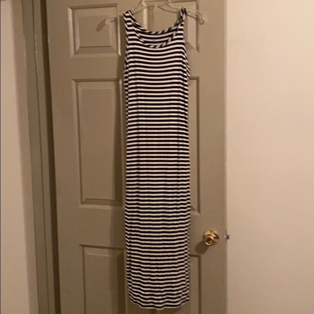 EUC M Striped Tank Dress